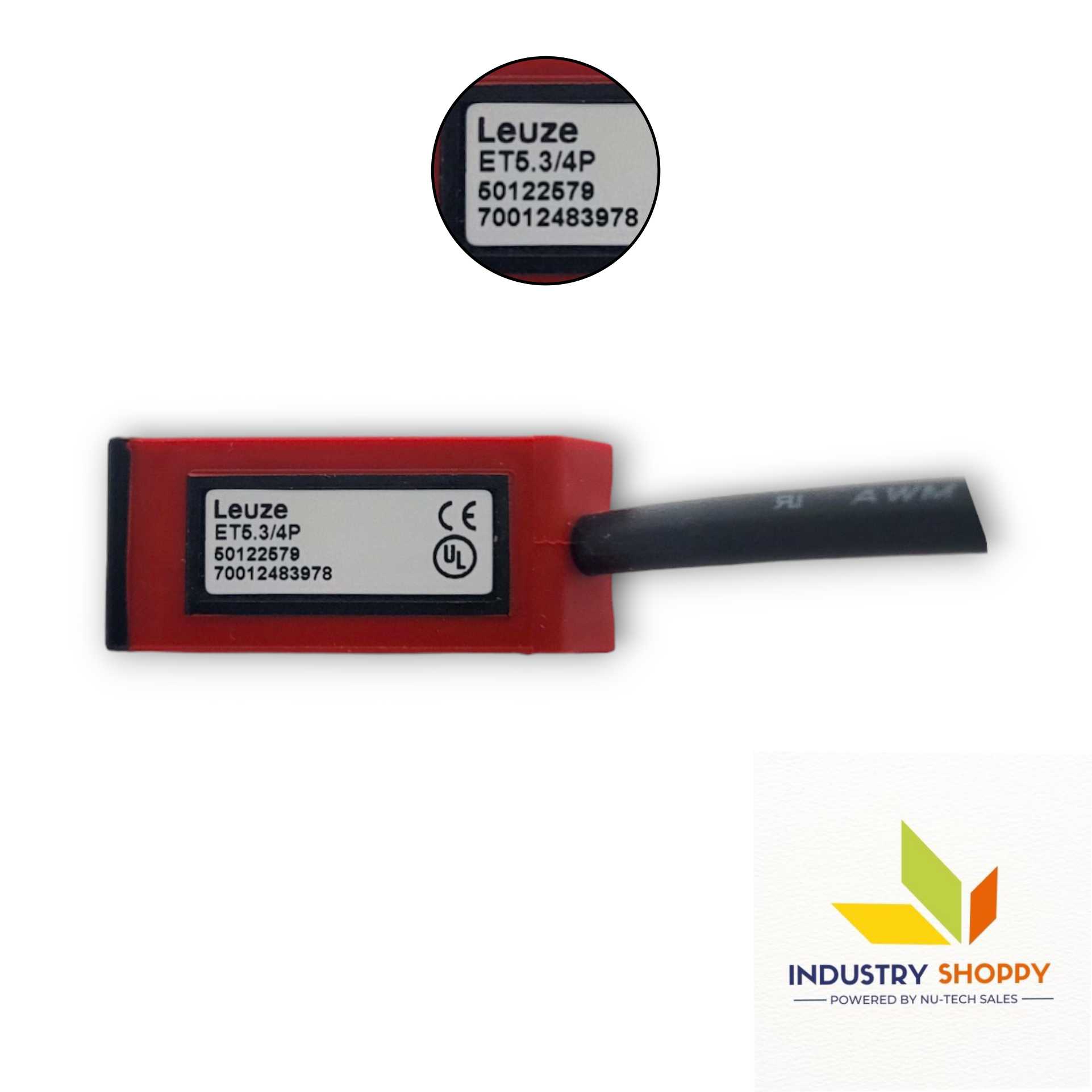 Leuze ET5.3/4P Energetic Diffuse Sensor Leuze ET5.3/4P Energetic Diffuse Sensor